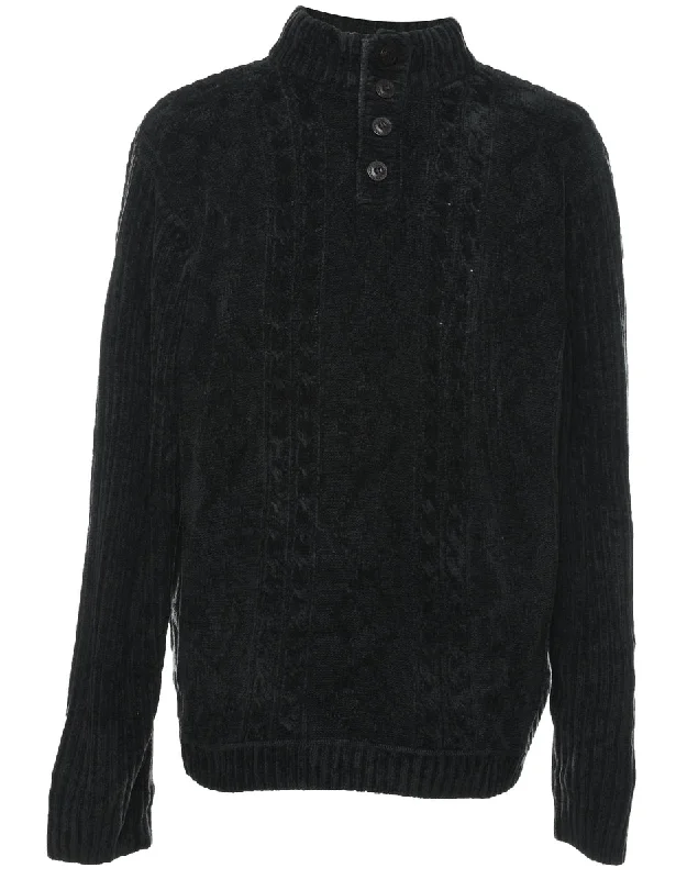 Cable Knit Jumper - XL