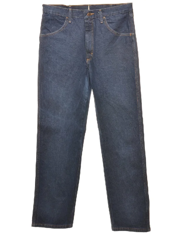 Classic Indigo Straight-Fit Jeans - W33 L32