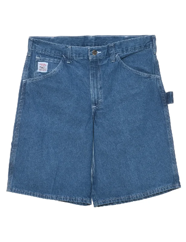 Medium Wash Denim Shorts - W32 L9