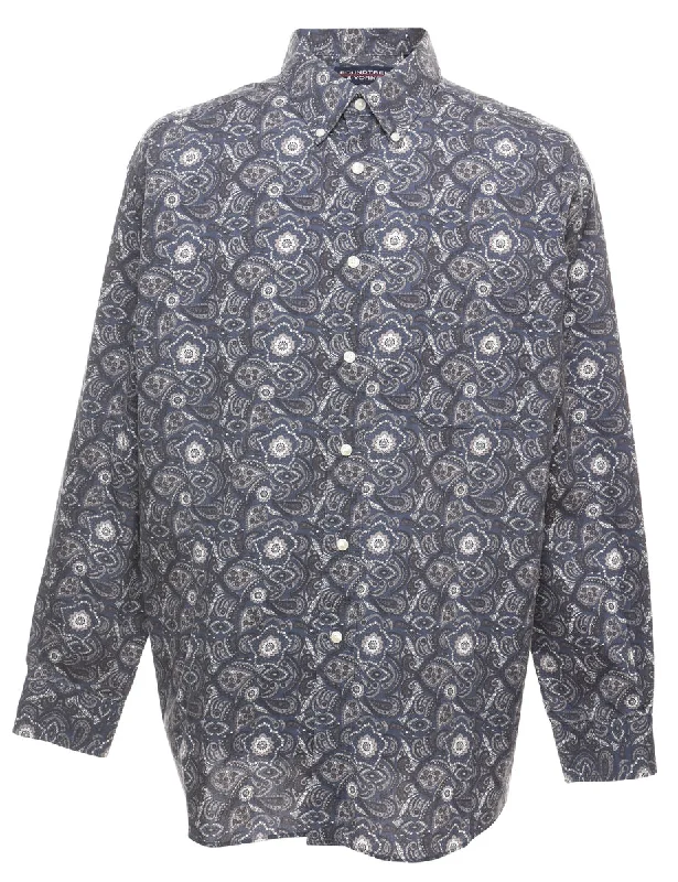 Paisley Print Shirt - XL