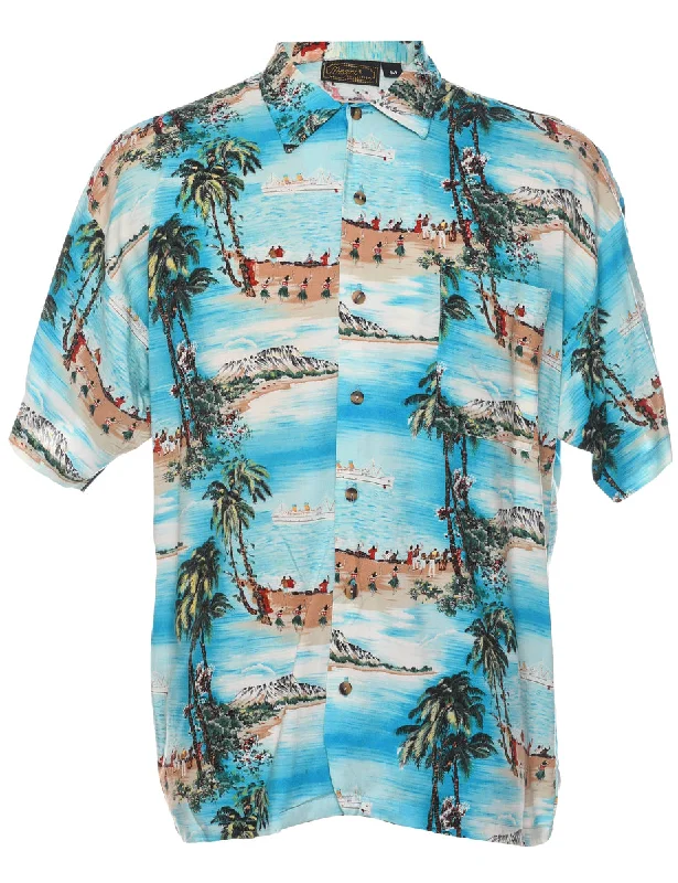 Tropical Hawaiian Shirt - M