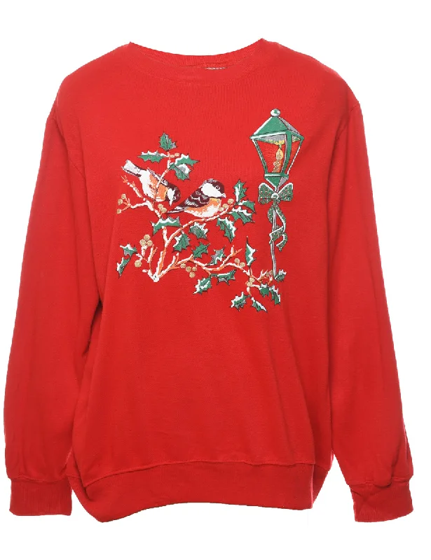 Festive Season Christmas Sweatshirt - L