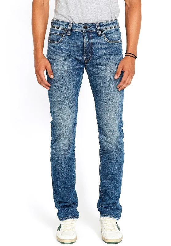 Straight Six Men's Jeans in Sanded Blue - BM22607