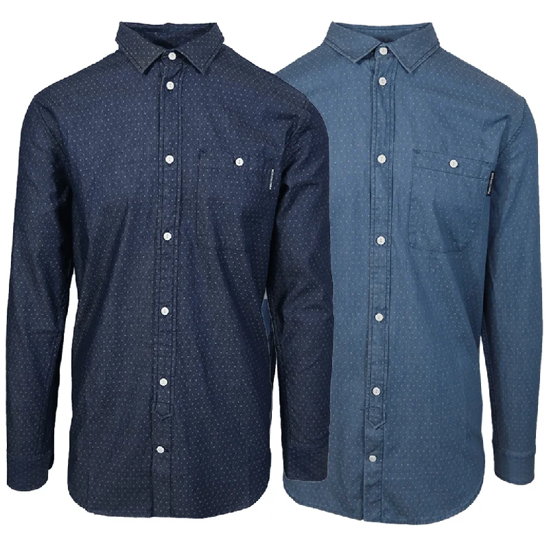 DC Shoes Men's Swalendalen Two L/S Woven Shirt (Retail $55)