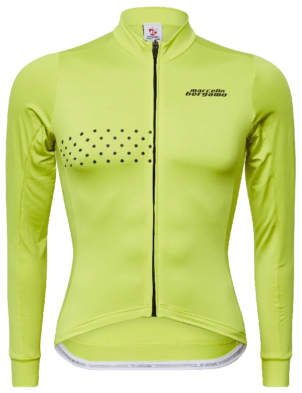 Eccellere Lime Long Sleeve Jersey