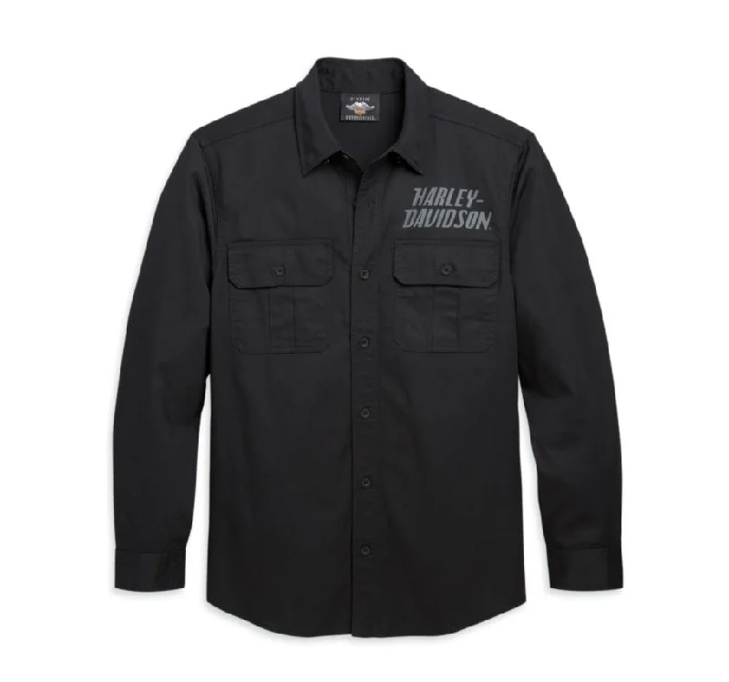 Harley-Davidson® Men's Chest Pocket Logo Shirt - 98750-20VM