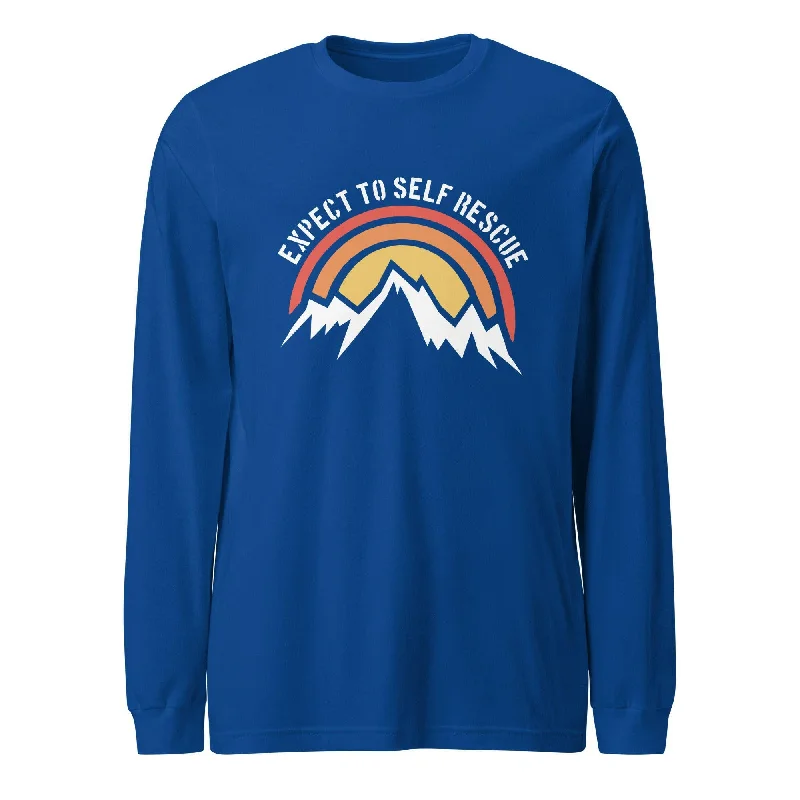 Long Sleeve Tee - Expect To Self Rescue