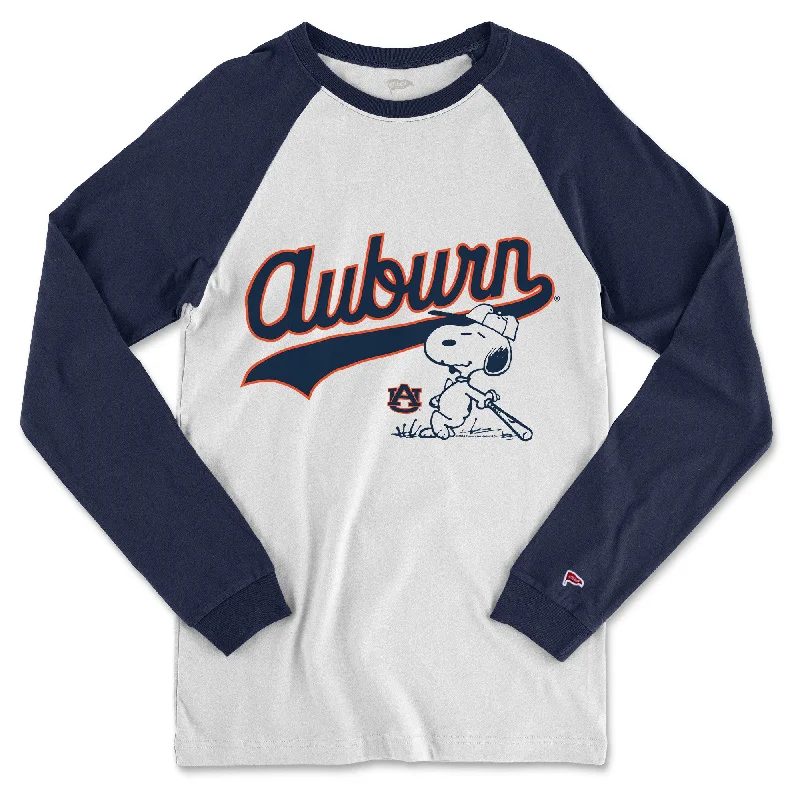 Peanuts x Auburn Snoopy Baseball Shirt