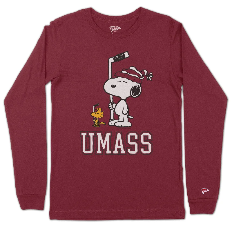 Peanuts x UMass Hockey Anthem Long Sleeve