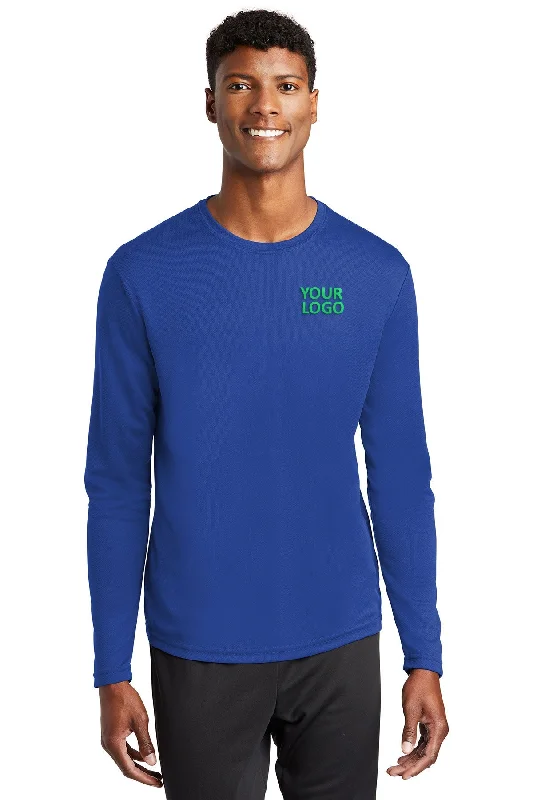 Sport-Tek PosiCharge Custom RacerMesh Long Sleeve Tee's, True Royal