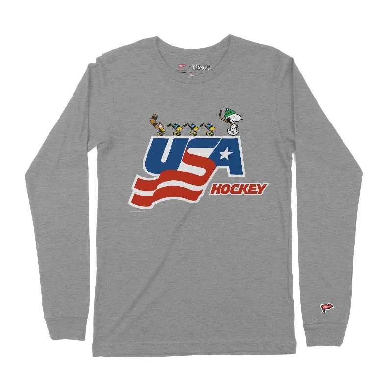 Peanuts x USA Hockey Snoopy's Team Long Sleeve