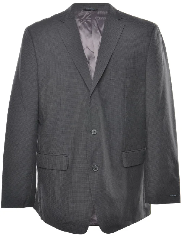 Dark Grey Classic Blazer - XL