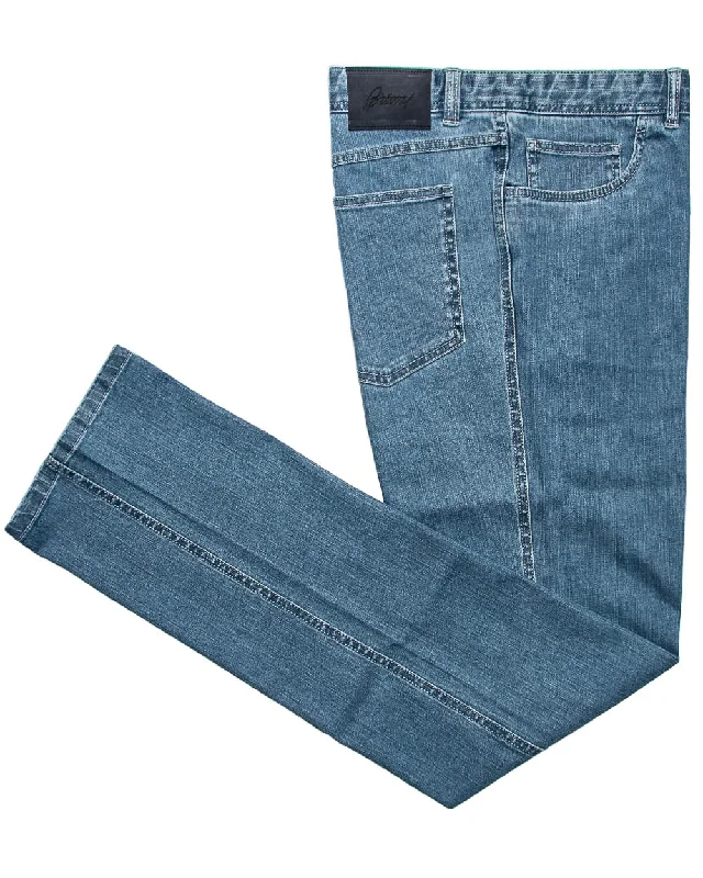 Sky Blue Chamonix 5 Pocket Denim