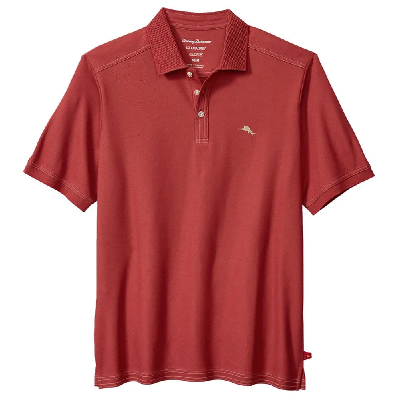 Tommy Bahama IslandZone Emfielder 2.0 Polo Shirt - Deep Havana