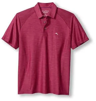 Tommy Bahama IslandZone Palm Coast Pro Polo Shirt - Radicchio