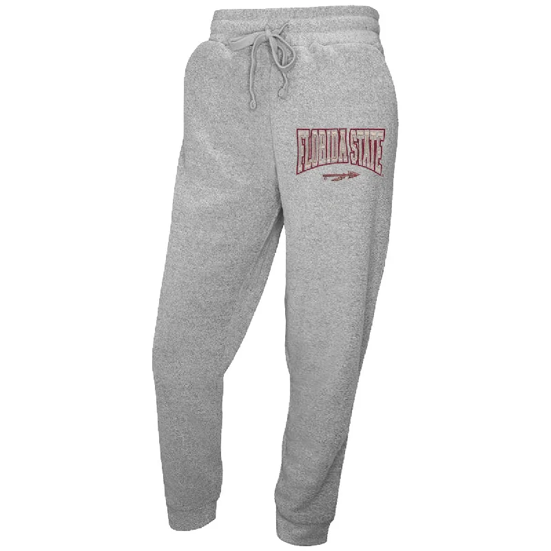 Concept Sports Men's Florida State/Spear Logo Fleece Pant - Grey